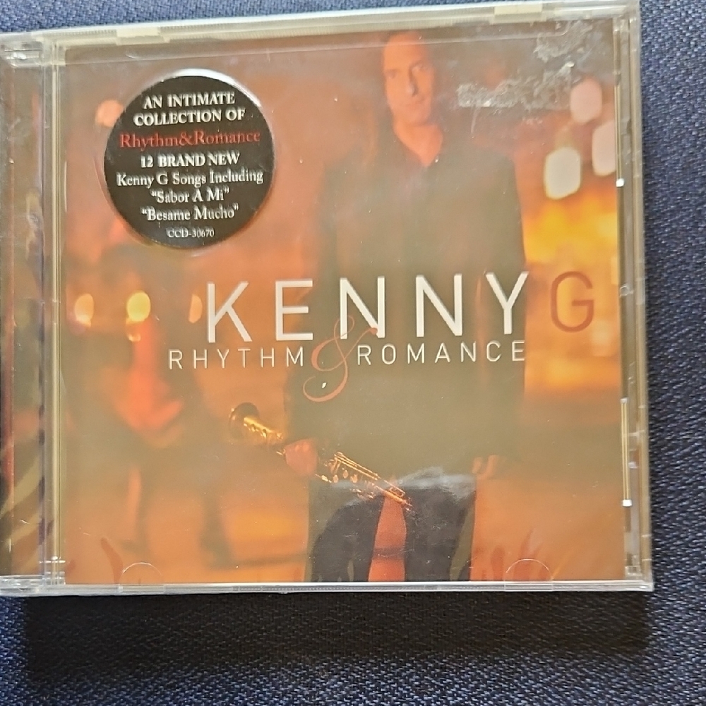 Brand New Kenny G Rhythm & Romance CD - Orange/Brown Cover